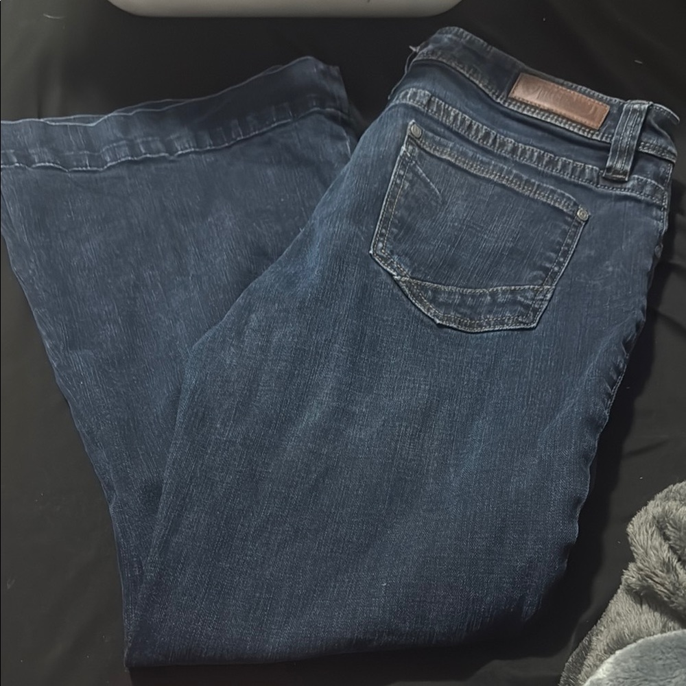 rock&roll denim flare jeans